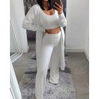 Open Front Cozy Loungewear Cardigan Top Fuzzy Longline Coat
