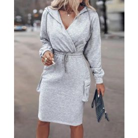   Fleece Lined Hoodie Zip Up Winter Warm Comfy Hooded Jacket with Kangaroo Pocket