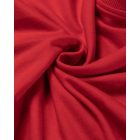 Round Neck Long Sleeve Button Decor Sweatshirt