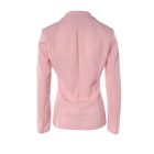 Stand Collar Frog Front Button Long Sleeve Fake Pockets Coat Casual Jackets