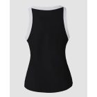 3-Pack Contrast Binding Basic Slim Knit Ribbed Racerback Tank Top