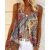 Tribal Print Flowy Cami Top
