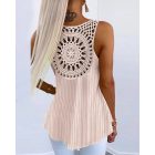 Hollow Out Crochet Lace Tank Top