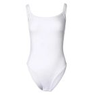 U-Neck Sleeveless Tank Top Bodysuits Slim Fit Ribbed Bodysuits